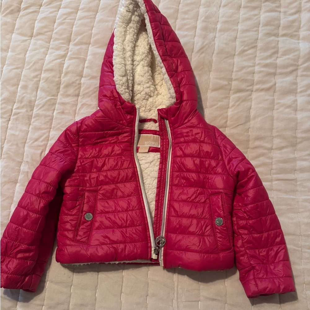 ‼️SOLD‼️Michael Kors Kids Fuchsia Puffer Jacket